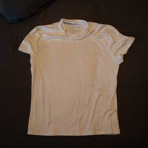 Eye Candy White XL high neck tee